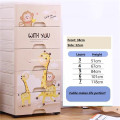 Storage Cabinet Drawer Multi-layer Cartoon Storage Box